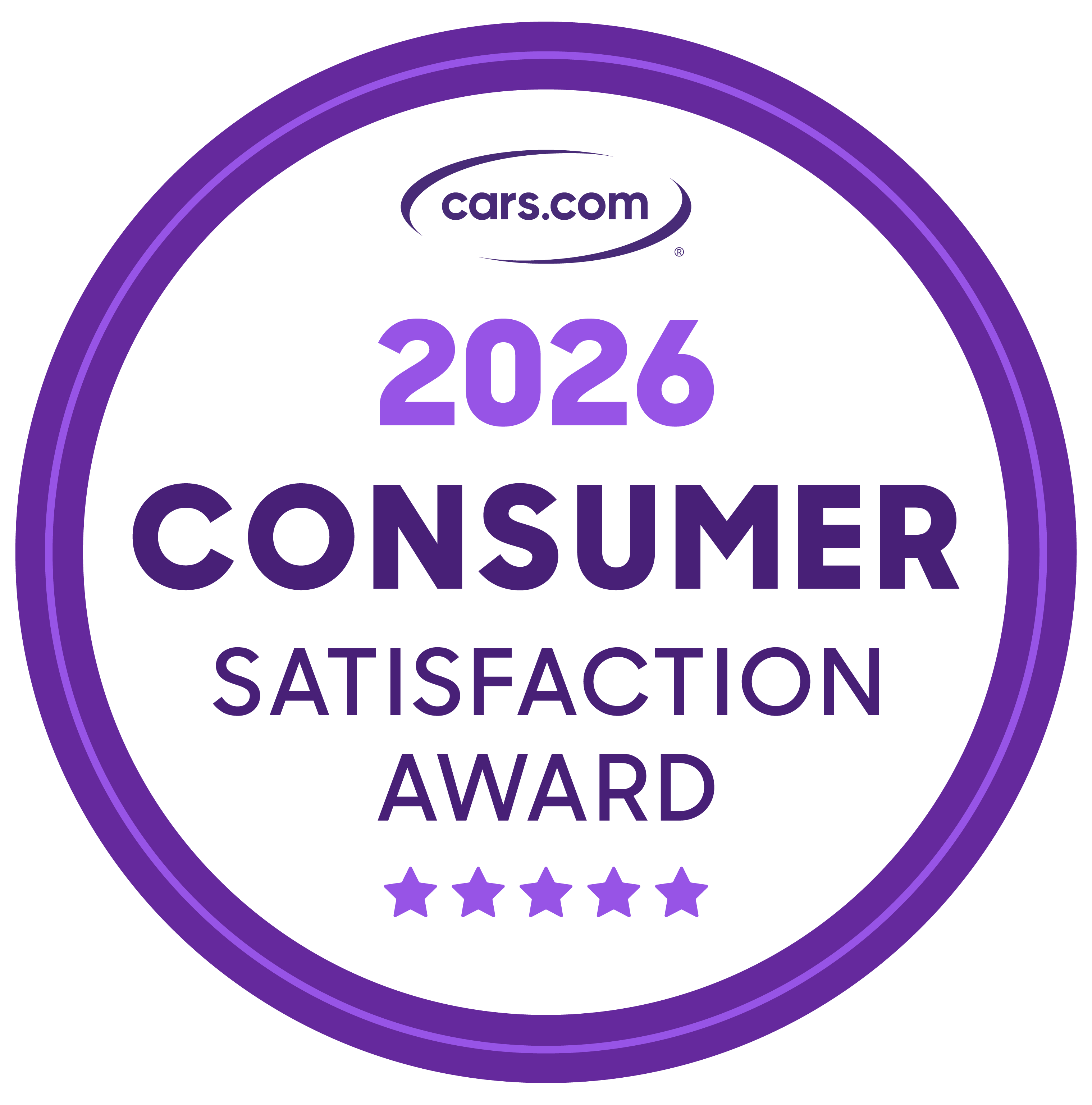 Cars.com 2026 Consumer Satisfaction Award